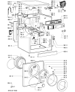 Схема №1 AWM 1403 с изображением Тумблер для стиралки Whirlpool 481228219719