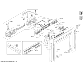 Схема №3 HB76GB560 с изображением Модуль управления, запрограммированный для плиты (духовки) Siemens 00708729