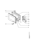 Схема №1 MC 1231 E-W с изображением Дверь для микроволновки Aeg 8996619193254