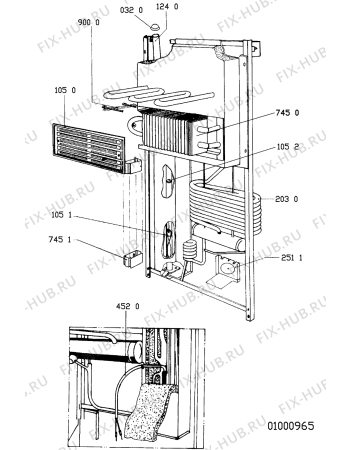 Схема №4 WQG 22 с изображением Отражатель для холодильной камеры Whirlpool 481238028022