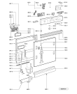 Схема №1 WP 69/1 IX с изображением Панель для посудомоечной машины Whirlpool 481245373212