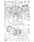 Схема №1 AWM 279 с изображением Ножка для стиралки Whirlpool 481250018072