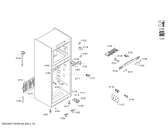 Схема №1 KDN46AI10N с изображением Дверь морозильной камеры для холодильника Bosch 00686587