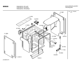 Схема №3 SGI43A44 с изображением Передняя панель для посудомойки Bosch 00436195