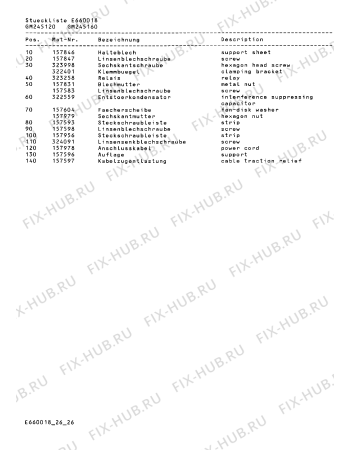 Схема №12 GM245160 с изображением Крепеж для посудомойки Bosch 00320936