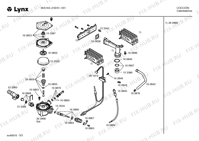 Схема №2 4KA163-21B с изображением Панель для электроводонагревателя Bosch 00297087