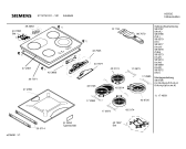 Схема №1 ET747501 с изображением Модуль управления для плиты (духовки) Siemens 00437925