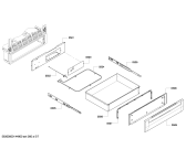 Схема №3 HES7282U с изображением Тепловой экран для духового шкафа Bosch 00681460