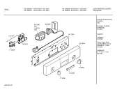 Схема №4 SF2VIA3 с изображением Передняя панель для посудомоечной машины Bosch 00362644
