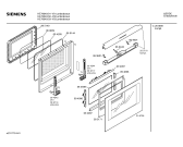 Схема №3 HE71040 с изображением Фронтальное стекло для электропечи Siemens 00208726
