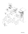 Схема №2 WTH5244 NFM с изображением Винтик для холодильной камеры Whirlpool 482000020146