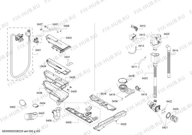 Схема №2 WM14U840EU с изображением Дисплейный модуль для стиралки Siemens 12019795