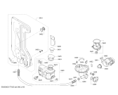 Схема №2 SMI90E05NL с изображением Панель управления для посудомоечной машины Bosch 00747543