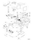 Схема №1 AMW 510 IX с изображением Панель управления для свч печи Whirlpool 481245350304