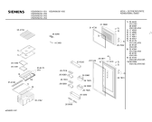Схема №1 KS29V66 с изображением Панель управления для холодильной камеры Siemens 00357450