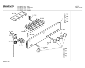 Схема №4 CH11640 с изображением Панель управления для духового шкафа Bosch 00354147