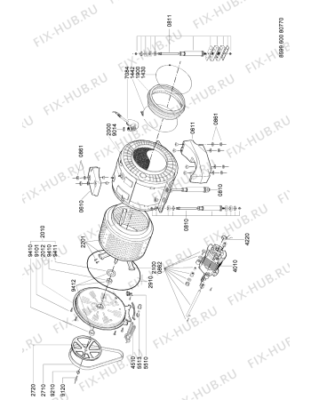 Схема №1 LF 330 TX с изображением Блок управления для стиралки Whirlpool 481290308211