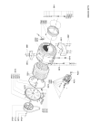 Схема №1 LF 330 TX с изображением Роликоподшипник для стиральной машины Whirlpool 481252028128