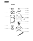 Схема №1 LI4150C2 с изображением Крышка для чаши для электроблендера Seb SS-147887