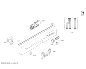 Схема №2 SN25E801EU с изображением Столешница для посудомойки Siemens 00680594