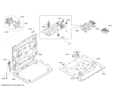Схема №3 3HB529XI с изображением Модуль управления, запрограммированный для духового шкафа Bosch 00674131