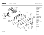 Схема №1 SF34560 с изображением Вкладыш в панель для электропосудомоечной машины Siemens 00357078