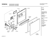 Схема №3 SE25A562 с изображением Столешница для посудомоечной машины Siemens 00214154