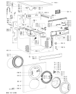 Схема №1 WAK 7666 с изображением Гидрошланг для стиральной машины Whirlpool 481253029473