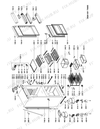 Схема №1 ART 481/3 с изображением Накопитель для холодильника Whirlpool 481212028047