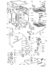Схема №1 GSF 1582 WS с изображением Обшивка для электропосудомоечной машины Whirlpool 481245372088