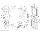 Схема №2 KGF237S2TI с изображением Дверь для холодильника Bosch 00712258