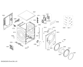 Схема №3 WD15G442DN с изображением Панель управления для стиралки Siemens 11024752