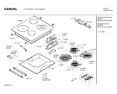 Схема №1 ET74754EU с изображением Стеклокерамика для плиты (духовки) Siemens 00216893