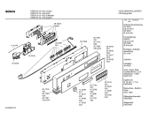 Схема №2 SRI5610 с изображением Вкладыш в панель для электропосудомоечной машины Bosch 00365815
