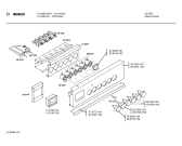 Схема №1 EH696HMW с изображением Панель для электропечи Bosch 00208553