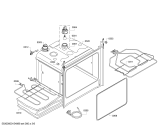Схема №4 JB13AB50 с изображением Панель управления для духового шкафа Bosch 00704583