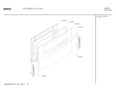 Схема №3 HSF123020H с изображением Крышка для плиты (духовки) Bosch 00493750