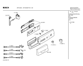 Схема №1 WFH2460FF Bosch WFH2460 с изображением Панель управления для стиральной машины Bosch 00367080