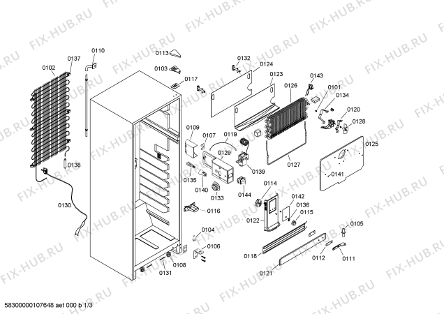 Схема №2 RS32U7042C Coldex с изображением Ящик для холодильника Bosch 00421856