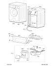 Схема №1 WA 5065 с изображением Защёлка для стиралки Whirlpool 481241728075