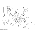 Схема №3 SRI55M35EU с изображением Передняя панель для посудомоечной машины Bosch 00700368
