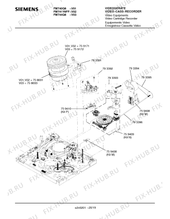 Схема №4 FM741Y6FF с изображением Инструкция по эксплуатации для телевизора Siemens 00531174