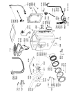 Схема №1 AWZ 475/S ZA с изображением Рукоятка для стиралки Whirlpool 481246269026