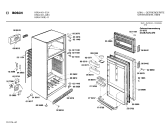 Схема №1 KS41U10IE с изображением Панель для холодильника Bosch 00204980