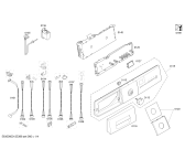 Схема №1 WM16S383GB S16.38 с изображением Панель управления для стиралки Siemens 00671192