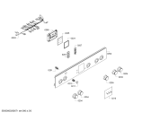 Схема №1 HGG23W365R с изображением Переключатель для плиты (духовки) Bosch 00633447