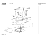 Схема №1 OV186 с изображением Корпус датчика для утюга (парогенератора) Bosch 00268842