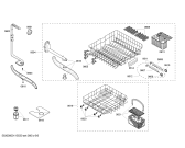 Схема №2 SHX56B02UC с изображением Внешняя дверь для посудомойки Bosch 00239315