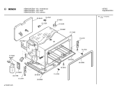 Схема №1 HBN456AGB с изображением Набор кнопок для электропечи Bosch 00166135