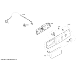 Схема №2 WTV74300FG с изображением Панель управления для сушильной машины Bosch 00661121